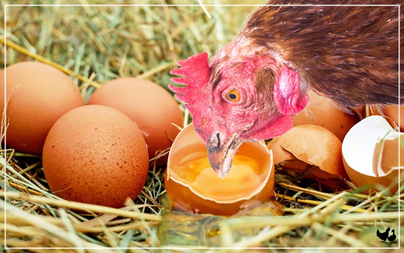 Why do Chickens Eat Their Own Eggs? - LearnPoultry